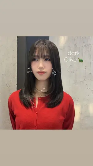 ミディアム カラー The Path ARENのヘアスタイル