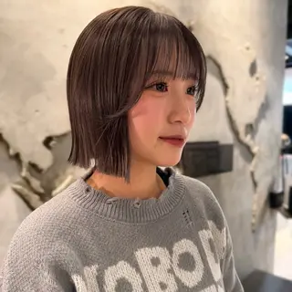 ショート このか/似合わせ/ 透明感/ダブルカラーのヘアスタイル