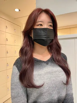 ロング 原口 拓人のヘアスタイル