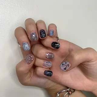 ネイル AOI✩⡱ y2kネイルのネイルデザイン