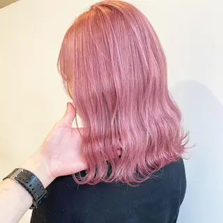 ミディアム カラー 北田 美琴 / 柔らかいカラーのヘアスタイル