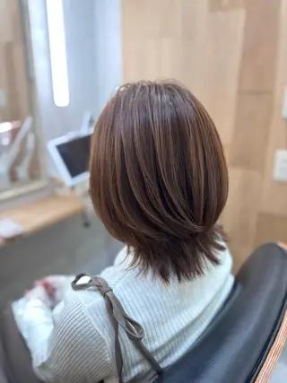 ミディアム カラー 多賀 順平のヘアスタイル