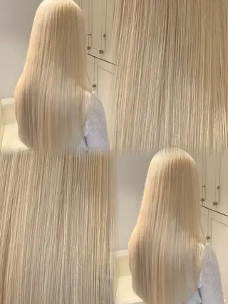 ロング カラー ベレーザ渋谷所属・圧倒的クオリティのブ リーチ/Tomokiのヘアスタイル