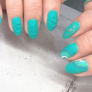 ネイル 中岡 萌のネイルデザイン