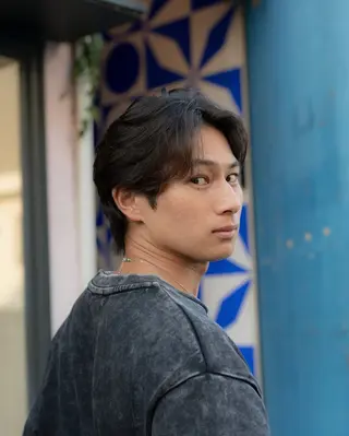 ミディアム カラー パーマ メンズ 🔗メンズサロン🔗 Kieのヘアスタイル