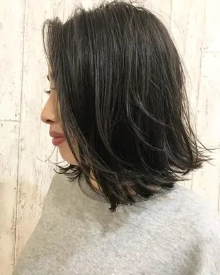 ミディアム Life salon SAKURAのヘアスタイル