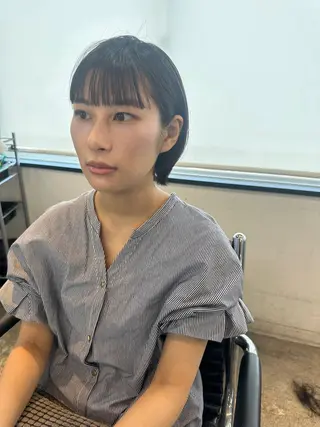 ショート カラー ヘアアレンジ stylist/蛯谷 珠里のヘアスタイル