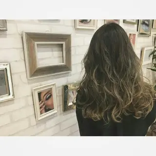 カラー 北野 親善のヘアスタイル