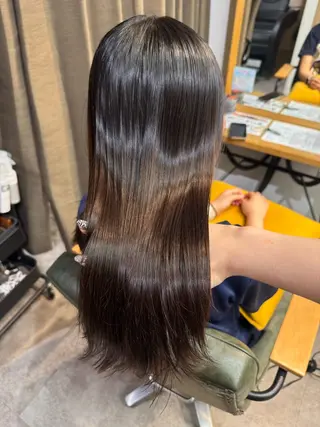 ロング パーマ 縮毛矯正/艶髪カラー /パーマ/ひふみ🌱のヘアスタイル