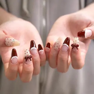 ネイル pointillé .ayaのネイルデザイン