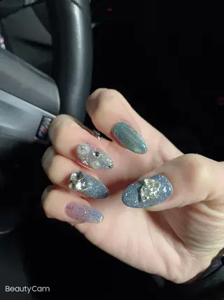 ミディアム ネイル 《LB》ラブリエ Nail&eyeのマツエク・マツパデザイン