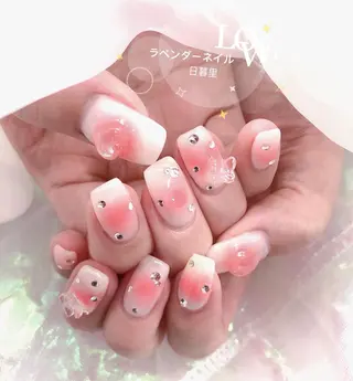 ネイル ラベンダー💖日暮里 ルル💖ネイルのネイルデザイン