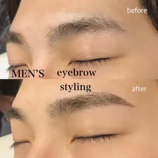 メンズ マツエク・マツパ アイブロウ Beautycat Chihiroのマツエク・マツパデザイン