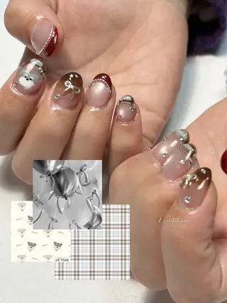 ネイル Li'a Bloom所属・🦋🤍 madoka🤍のネイルデザイン