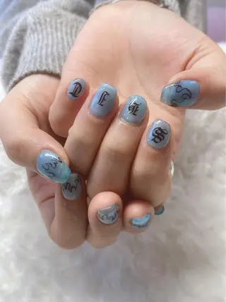 ネイル Re:Ø nail 🩵TSUJIのネイルデザイン