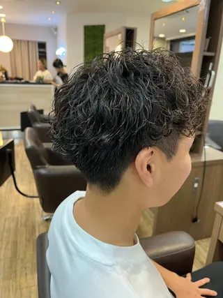 メンズ 鬼松沙弥 ❤︎メンズパーマのヘアスタイル