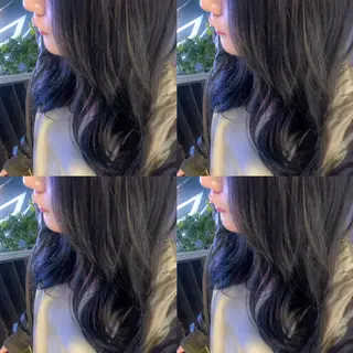 ミディアム HOLON池袋所属・ウルフカット ハッシュカット/七海のヘアスタイル