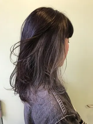 セミロング GO TODAY SHAIRE SALON所属・miu （ミユ）のヘアスタイル