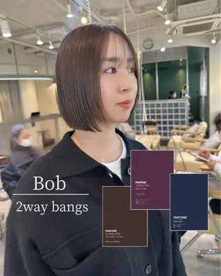 ショート FILMS所属・MI HOのヘアスタイル