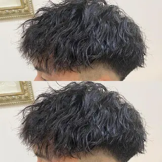 パーマ メンズ 年間2000名担当◎ パーマ職人/仲原佑樹のヘアスタイル