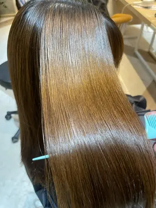 セミロング ボンドストーリーノヴァ所属・縮毛矯正・髪質改善 ❣️三浦正也のヘアスタイル