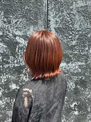 ミディアム 手塚 菜々美のヘアスタイル