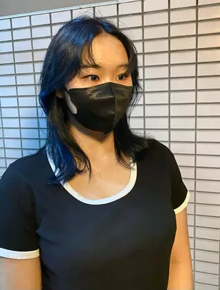 ミディアム 🍀デザインカラー 🍀齋藤　翔龍のヘアスタイル