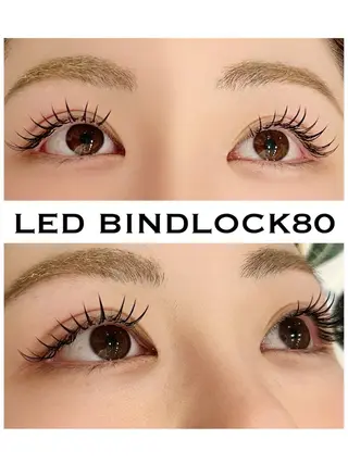 マツエク・マツパ シュガーレイ所属・バインドロック🦋 アンドヘルシーのマツエク・マツパデザイン