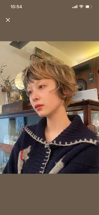 ショート リュウキ/レイヤー/ モードのヘアスタイル