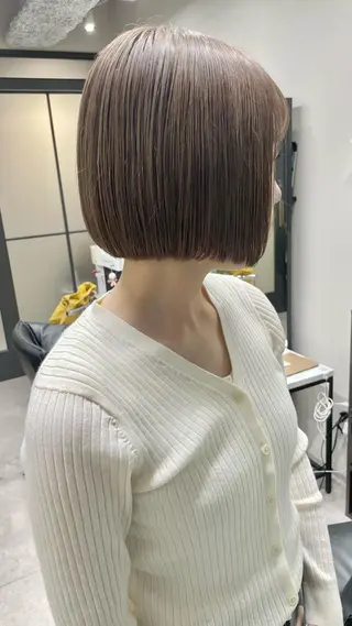 ショート カラー 髪質改善will hairdesignのヘアスタイル
