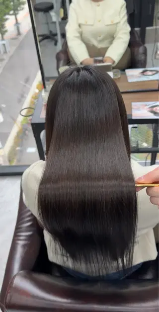 セミロング 髪質改善/韓国風 恵比寿/Renのヘアスタイル