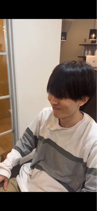 メンズ 日比 海夏太のヘアスタイル