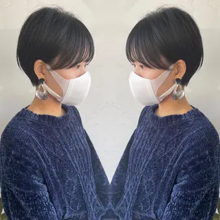 ショート 京都大人女性ショート 徒歩1分/秋山のヘアスタイル