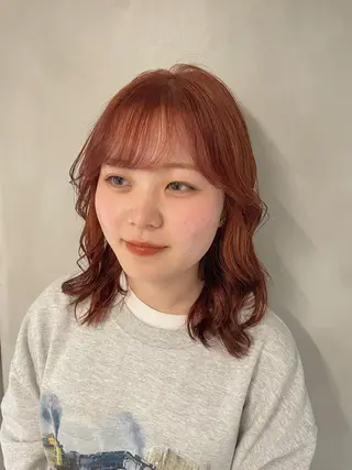 ミディアム カラー 🪞透けhair 🪞honokaのヘアスタイル