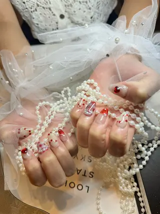 ネイル 濱岡 咲のネイルデザイン