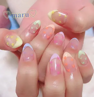 ネイル まるみ ♡のネイルデザイン