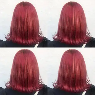 ミディアム 亀川蓮 Agu hairのヘアスタイル