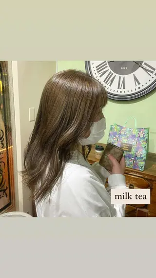 セミロング ボブヘアカット Rikapi❤️のヘアスタイル