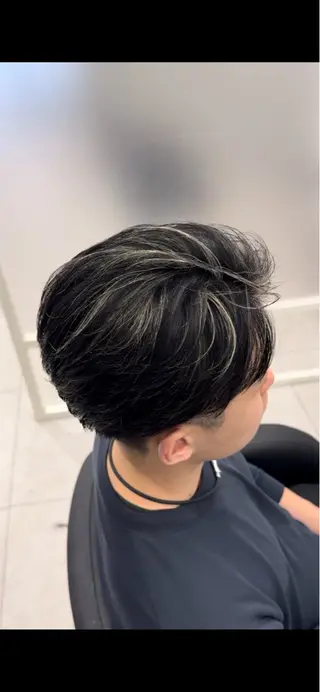 ショート カラー メンズ geep yutaのヘアスタイル
