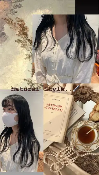 ロング カラー AO所属・RISAKO 艶髪モテヘア🎀府中のヘアスタイル