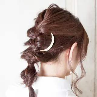 ミディアム カラー ヘアアレンジ TIARA  本店所属・崎田 謙太郎のその他イメージ