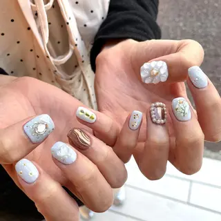 ネイル 新井 ひなののネイルデザイン