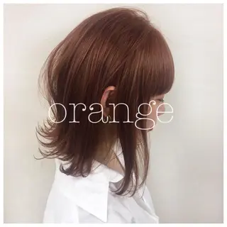 ミディアム カラー 赤味消し.髪質改善 🌿𝘠𝘜𝘙𝘐のヘアスタイル