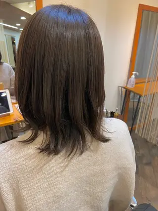 ミディアム カラー niro 🌱カットモデル募集のヘアスタイル