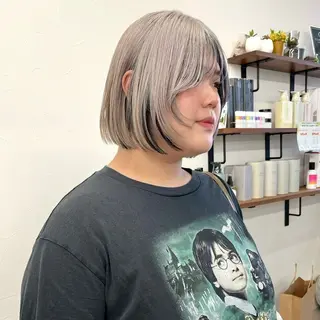 🌙透明感カラー ×カット リナ🌙のヘアスタイル