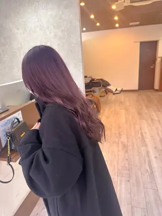 ロング カラー 高橋 みく/ minim 暖色のヘアスタイル