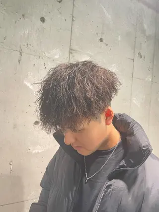 パーマ メンズ 艶髪/透明感🪽 DISCO🪽のヘアスタイル