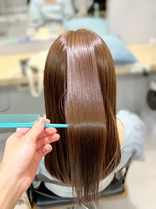 ミディアム 🌿池袋ボブ/美髪 縮毛矯正taigaのヘアスタイル