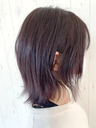 ミディアム 髪質改善/ハイライト 小林秀樹のヘアスタイル
