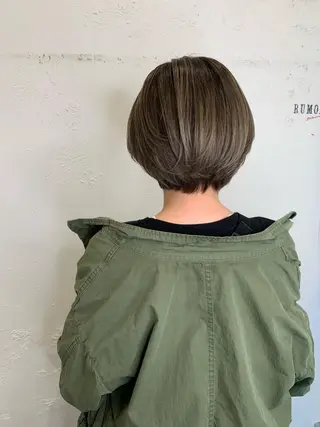 ショート 大内 志穂のヘアスタイル